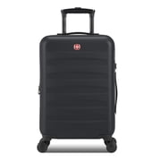 SWISSGEAR Stride Hardside Carry-On Spinner, Black