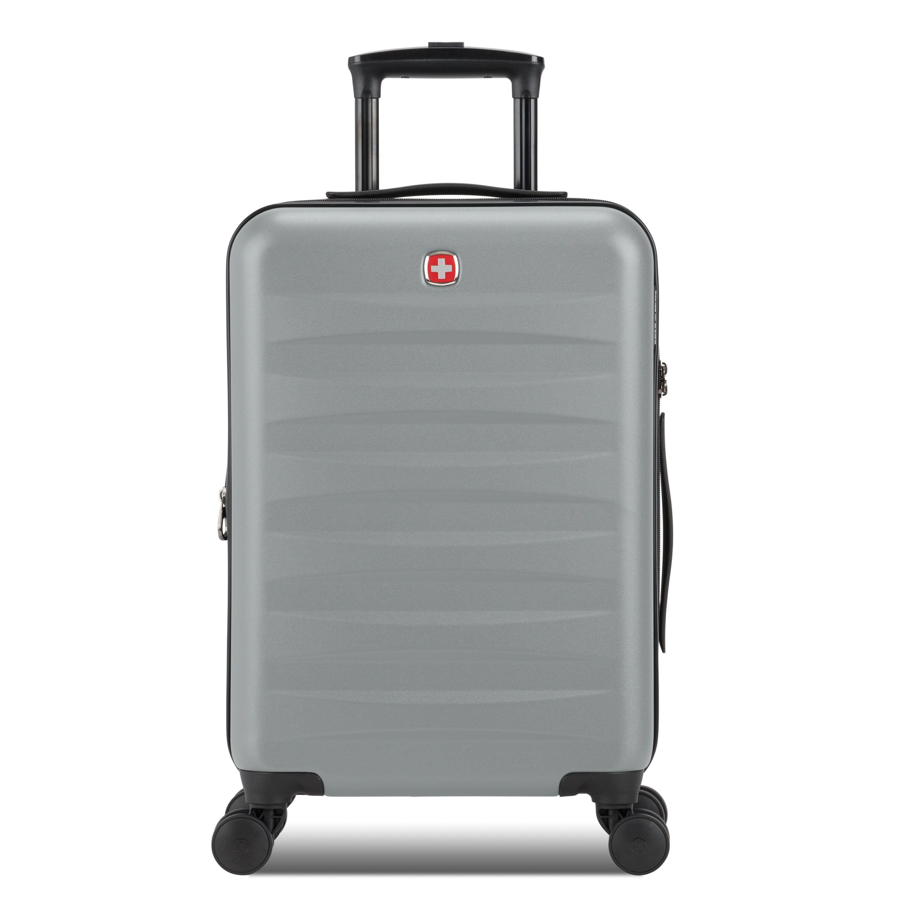 SWISSGEAR Stride Hardside Carry-On Spinner, Charcoal Gray
