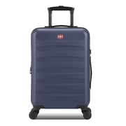SWISSGEAR Stride Hardside Carry-On Spinner, Navy Blue