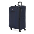 thumbnail image 1 of SWISSGEAR Stride Expandable Large Checked Spinner Luggage, Peacoat Blue, 8 Wheels & Built-in TSA Lock, 1 of 20