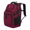 thumbnail image 1 of SWISSGEAR Stride ScanSmart Laptop Backpack, Burgundy, Feature Packed for School, Travel, Everyday, 1 of 15