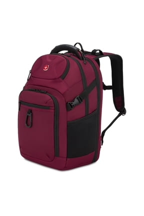 Stride ScanSmart Laptop Backpack, Burgundy, Feature Packed for School, Travel, Everyday