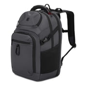 SWISSGEAR Stride ScanSmart Laptop Backpack, Dark Gray, Feature Packed for School, Travel, Everyday