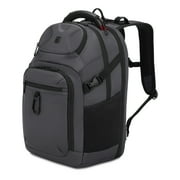 SWISSGEAR Stride ScanSmart Laptop Backpack, Dark Gray, Feature Packed for School, Travel, Everyday