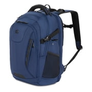 SWISSGEAR Travel Tech Elite 16 Laptop Backpack, ScanSmart, TSA-Friendly, USB Port, Navy Ballistic