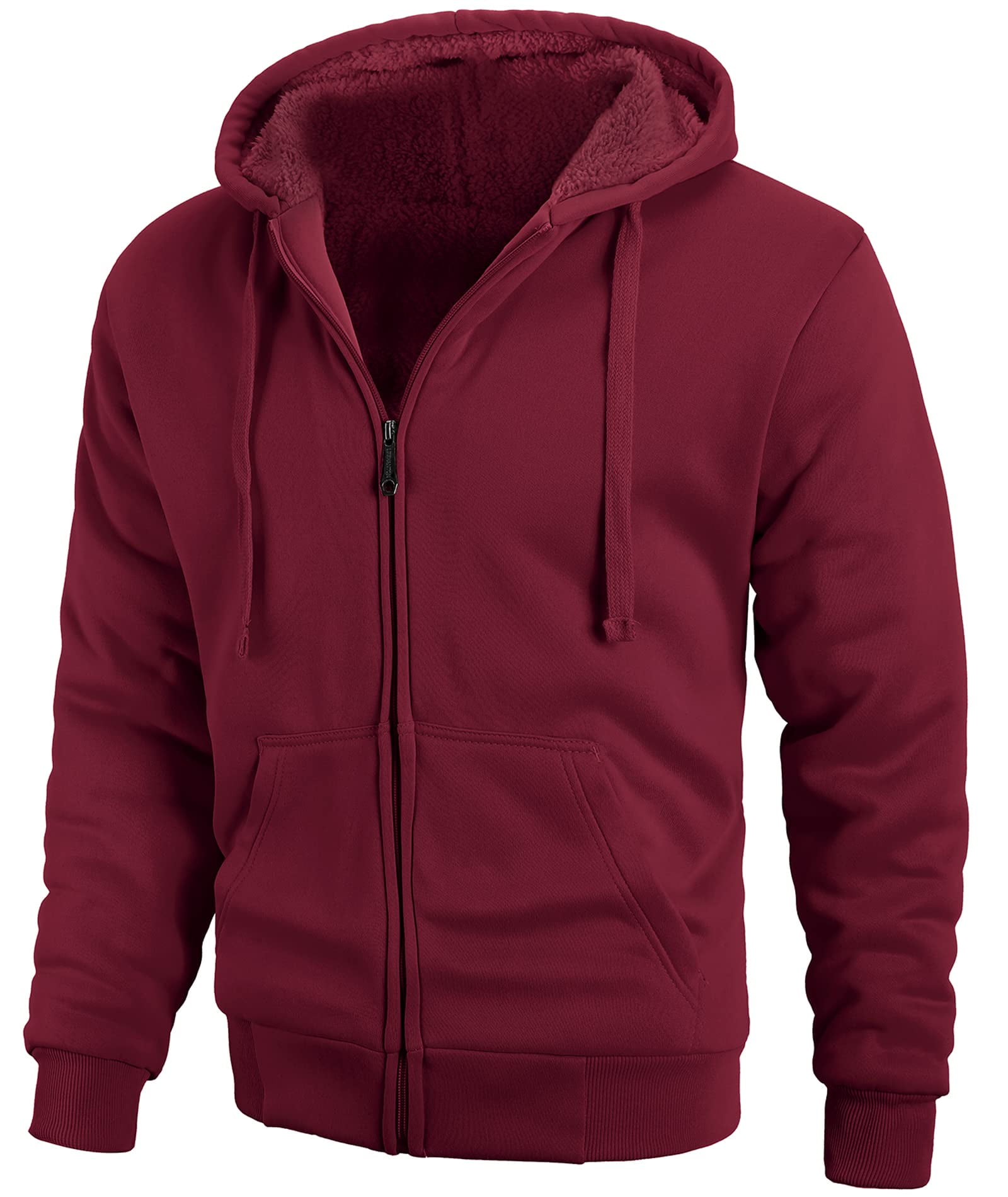 SwissWell Hoodie Heren Fleece Gevoerd met Capuchon Full Zip