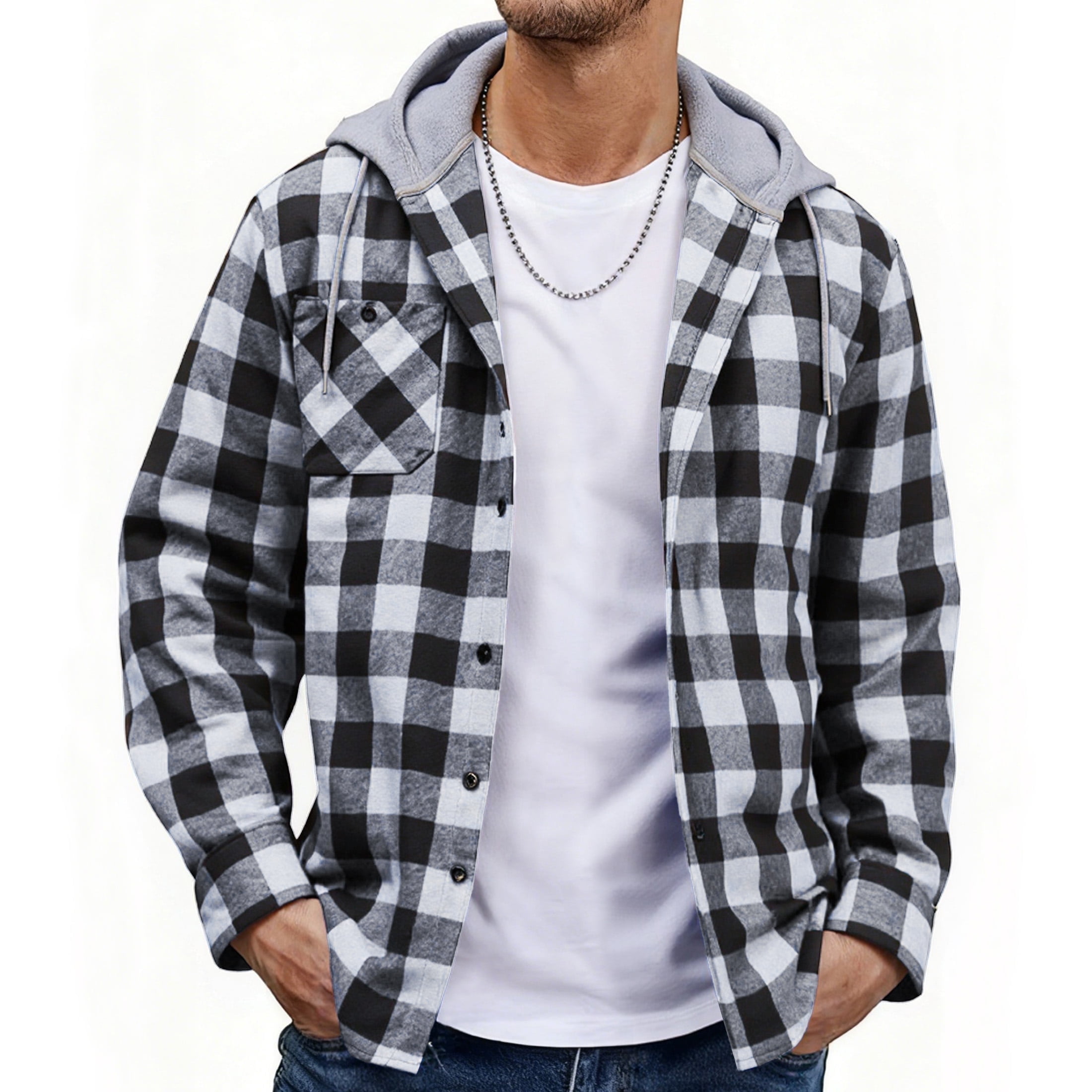 SWISSWELL-Men-s-Flannel-Hoodie