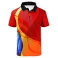 thumbnail image 1 of SPEEDRUN Men's Polo Shirts with Pocket Sport Performance Short Sleeve Shirt for Outdoor, 1 of 6