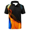 thumbnail image 1 of SPEEDRUN Men's Polo Shirts with Pocket Sport Performance Short Sleeve Shirt for Outdoor, 1 of 6