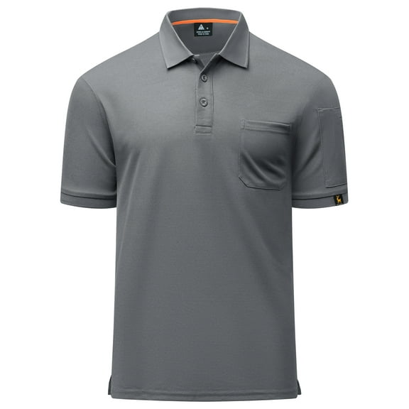 SPEEDRUN Men's Reguar Fit Collared Pique Short Sleeve Casual Polo T-Shirts for Men