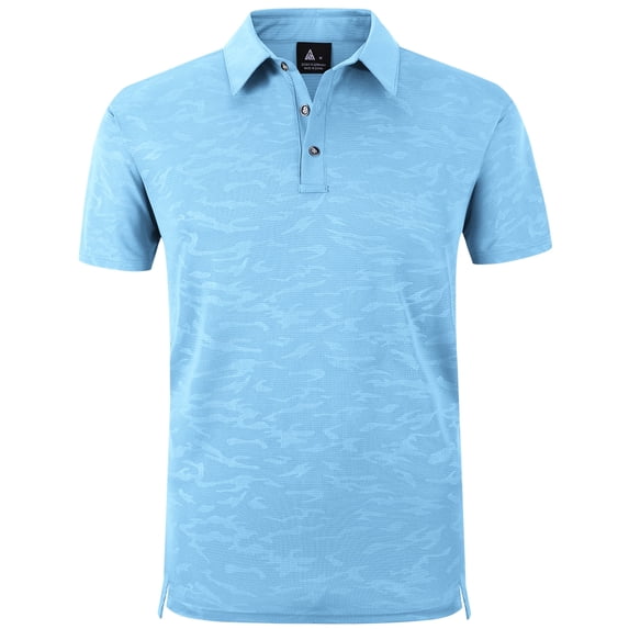 SWISSWELL Men's Sports Polo Shirts for Golf Short Sleeve Classic Solid Color for Casual and Business Wear