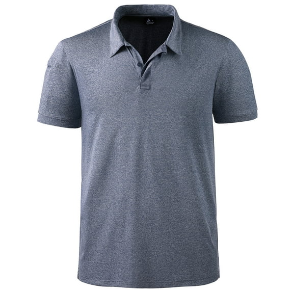 SWISSWELL Men's Sports Polo Shirts for Golf Short Sleeve Classic Solid Color for Casual and Business Wear