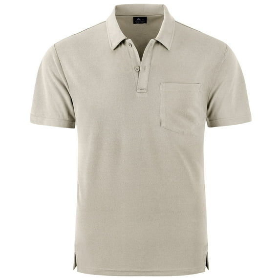 SWISSWELL Men's Sports Polo Shirts for Golf Short Sleeve Classic Solid Color for Casual and Business Wear