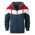 thumbnail image 1 of SWISSWELL Men's Winter Warm Sherpa Lined Hoodies Thick Fleece Jacket Coat,Sizes M-3XL, 1 of 8