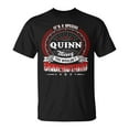 thumbnail image 1 of SPEEDRUN Quinn Family Crest Quinn Quinn Clothing Quinn T Quinn T For The Quinn 272 T-Shirt, 1 of 6
