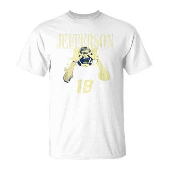 SPEEDRUN Vintage Justin Graphic Jefferson Lover T-Shirt