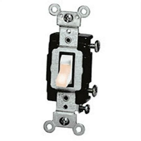 SWITCH COMM SP 15A WHT by LEVITON MfrPartNo CS115-2WS