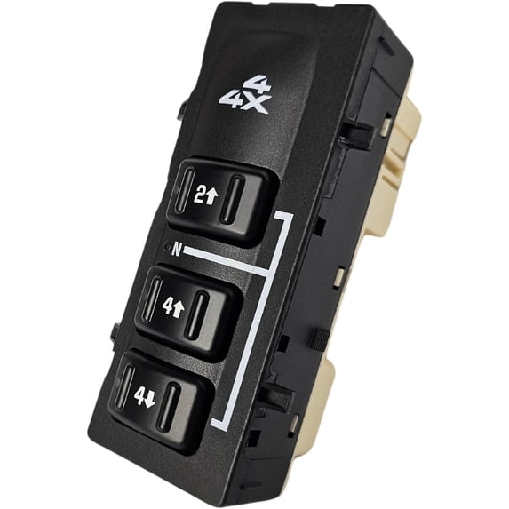 SWITCHDOCTOR 4WD 4x4 Selector Switch for 2003-2007 Silverado, Suburban, Avalanche, Yukon (Without Auto)