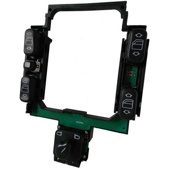 SWITCHDOCTOR Mercedes C280 Window Master Control Switch 1994-1997 (1994 1995 1996 1997) (electric control panel lock button auto driver passenger door)