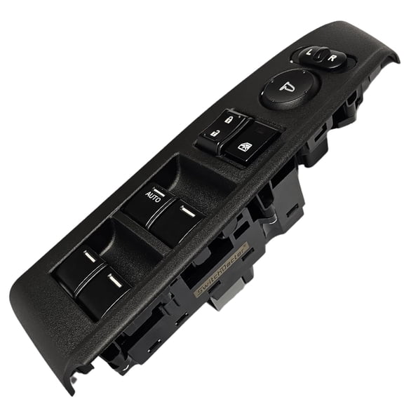 SWITCHDOCTOR Window Master Switch, Bezel, & Lock for 2008-2012 Honda Accord Sedan LX (Automatic Down Driver's Button ONLY, 35750-TA0-A02, Power, Control, Button, Trim, Cover)