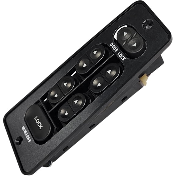 1987-1993 Ford Mustang Convertible Window Master Switch Full Assembly (1987, 1988, 1989, 1990, 1991, 1992, 1993, 87, 88, 89, 90, 91, 92, 93)