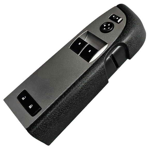 2010-2013 Chevrolet Silverado & GMC Sierra Window Master Switch Full Assembly (Standard Cab Pickup, Regular Cab, Truck, 2 Door, 2010, 2011, 2012, 2013, 10, 11, 12, 13, 1500, 2500, 3500)