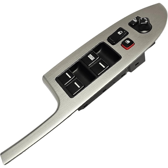 SWITCHDOCTOR Window Master Switch, Bezel, & Mirror Set for 2003, 2004, 2005, 2006, 2007 Honda Accord Sedan (with Heated Mirror, Full Assembly)