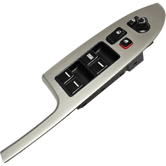 SWITCHDOCTOR Window Master Switch, Bezel, & Mirror Set for 2003, 2004, 2005, 2006, 2007 Honda Accord Sedan (with Heated Mirror, Full Assembly)