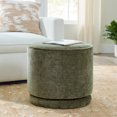 thumbnail image 1 of Better Homes & Gardens Elsie Swivel Ottoman, Forest Green, 1 of 5
