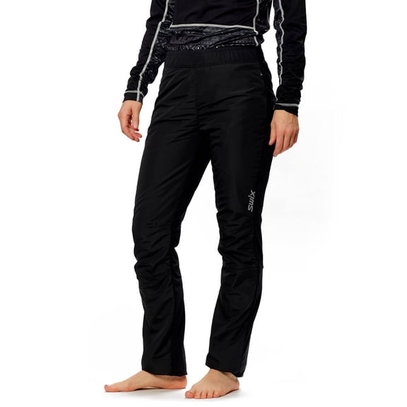 SWIX Adult Female Corvara Softshell Winter Sports Pants, Color: Black, Size: S