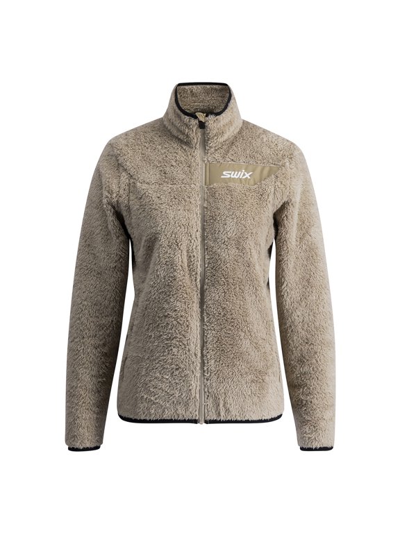 Infinity Pile Midlayer Full Zip W, Color: Dune, Size: L (10169-24-94600-L)
