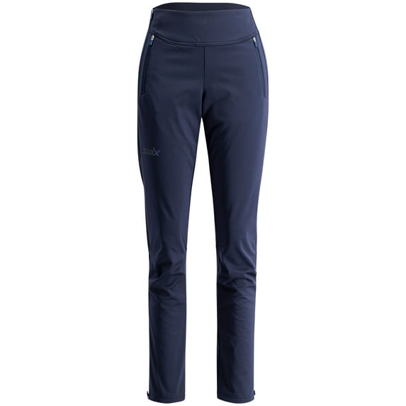 SWIX Adult Female Infinity Softshell Pants, Color: Dark Navy, Size: M
