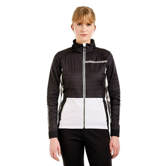 SWIX Adult Female Navado Hybrid Jacket, Color: Black, Size: M (242522-10000-M)