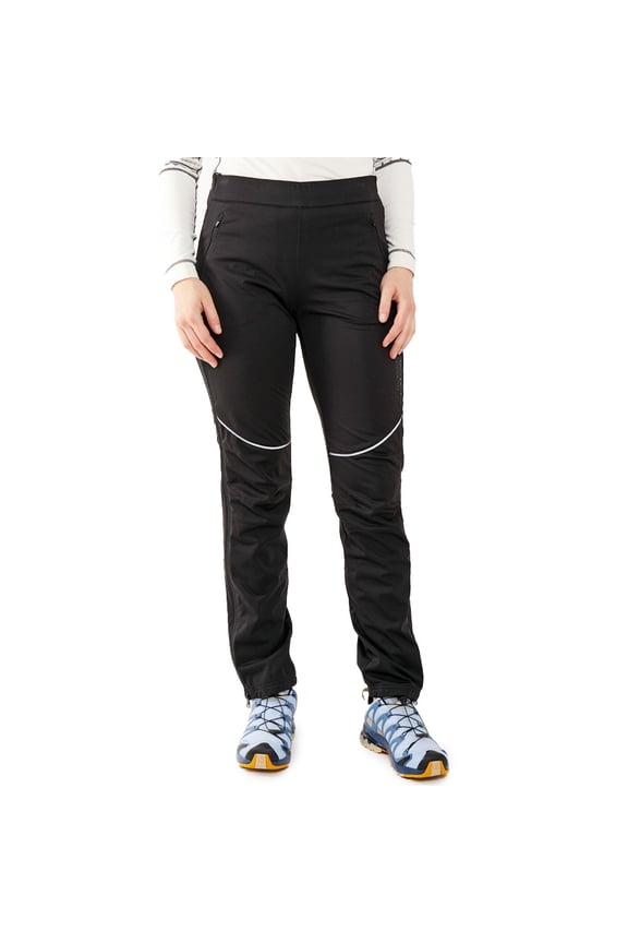 Adult Female Solo Full Zip Pants, Color: Black, Size: S