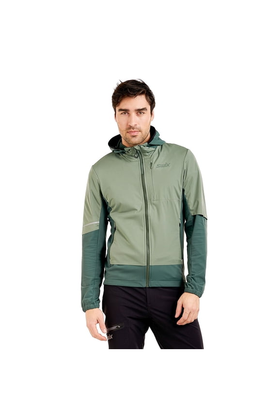 Adult Male Delda Light Softshell Jacket, Color: Sea Spray, Size: M