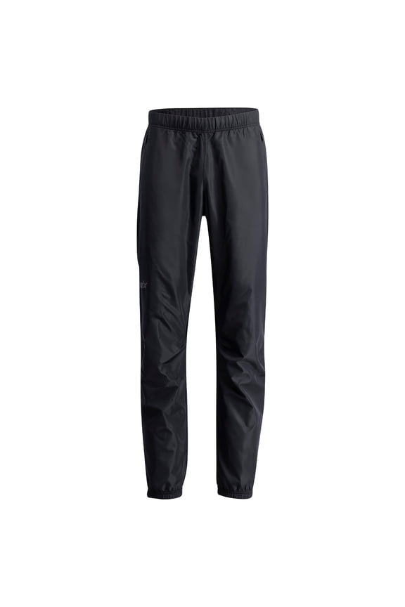 Adult Male Infinity Hybrid Wind Full Zip Pants, Color: Black, Size: M