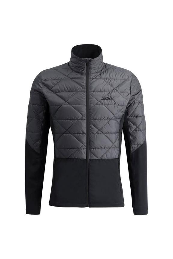 Adult Male Infinity Hybrid Insulated Jacket, Color: Magnet/Black, Size: S