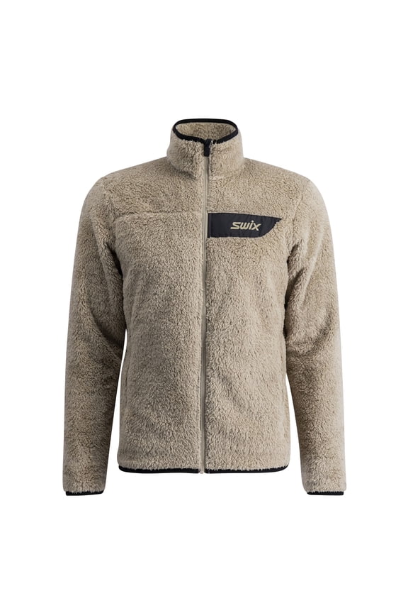 Adult Male Infinity Pile Midlayer Full Zip Jacket, Color: Dune, Size: XL