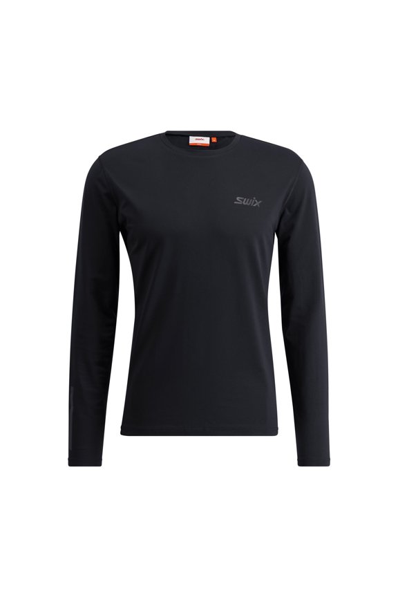 Adult Male Pace NTS Long Sleeve Baselayer Top, Color: Black, Size: L