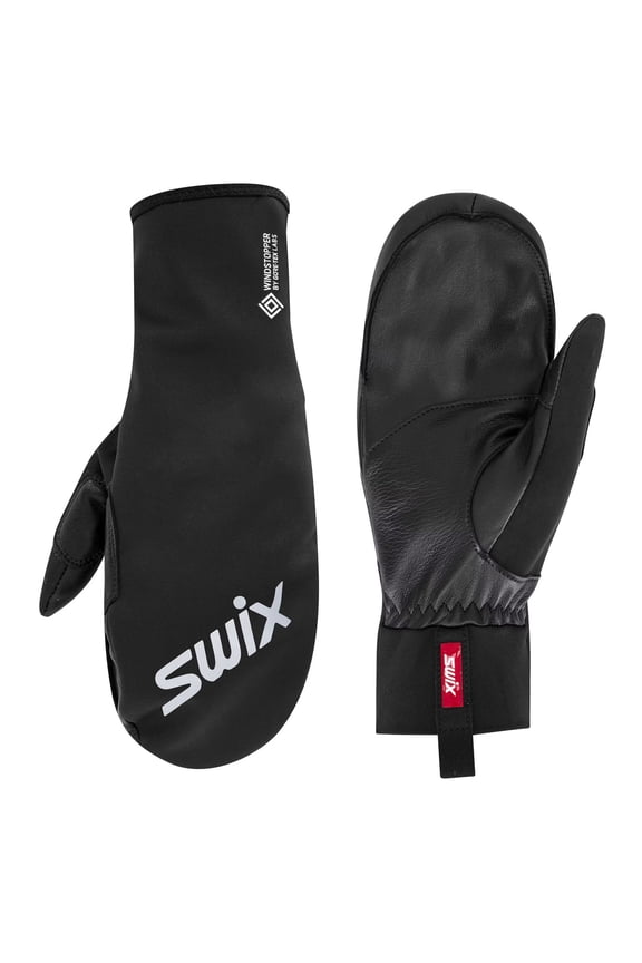 Adult Unisex Performance Gore Mittens, Color: Jet Black, Size: 8