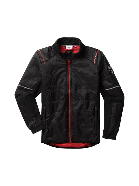 Junior Mayen Quilted Jacket, Color: Black, Size: 140/10yrs (222320-10000-140/10Y)