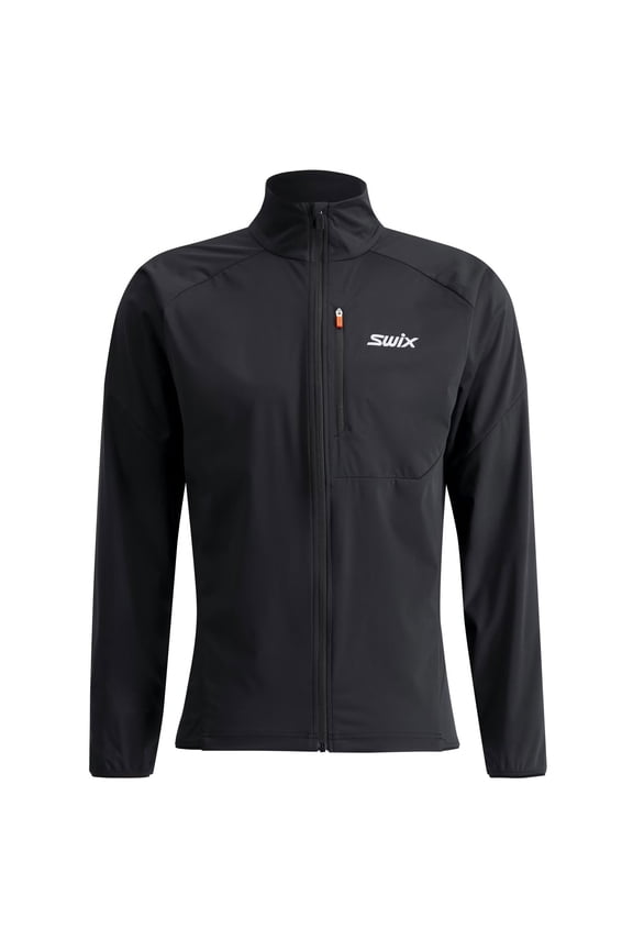 Men's Focus Jet Black Jacket, Size: M (10182-24-10120-M)