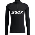 thumbnail image 1 of SWIX Men's RaceX Classic Half Zip Top, Color: Jet Black, Size: XL (10116-23-10120-XL), 1 of 2