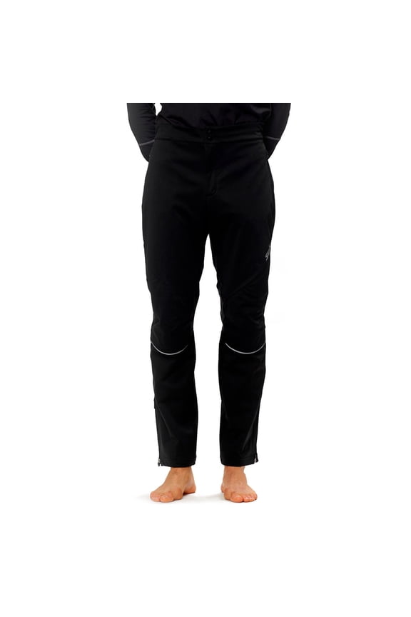 TOKKE Adult Male Light Softshell Pants, Color: Black, Size: L