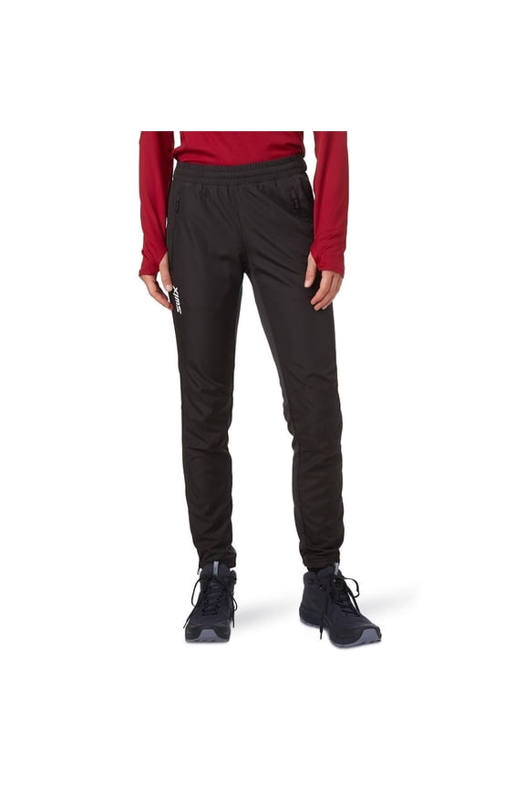 Women's Winter Cross Country Skiing Universalx Black Pants, Small