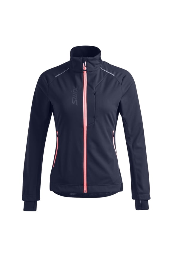Women's Delda Light Weight Jacket, Color: Dark navy, Size: M (252670-75100-M)