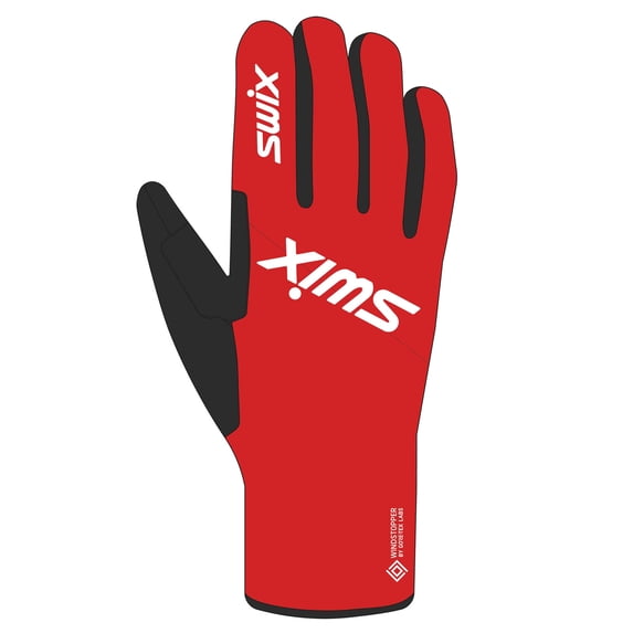 SWIX Women's Preformance Gore Gloves, Color: Fiery Red, Size: 8 (14046-25-99992-8)