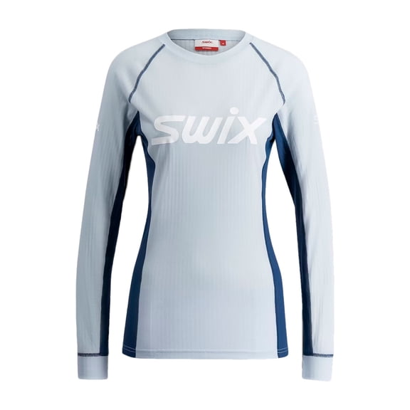 SWIX Women's RaceX Classic Ballad Blue Long Sleeve Shirt, Size: XS (10110-23-71022-XS)