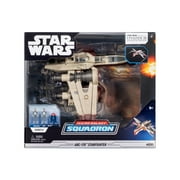 Star Wars Micro Galaxy Squadron ARC-170 Starfighter - 8 inch Vehicle with 1 inch Micro Figure Accessories