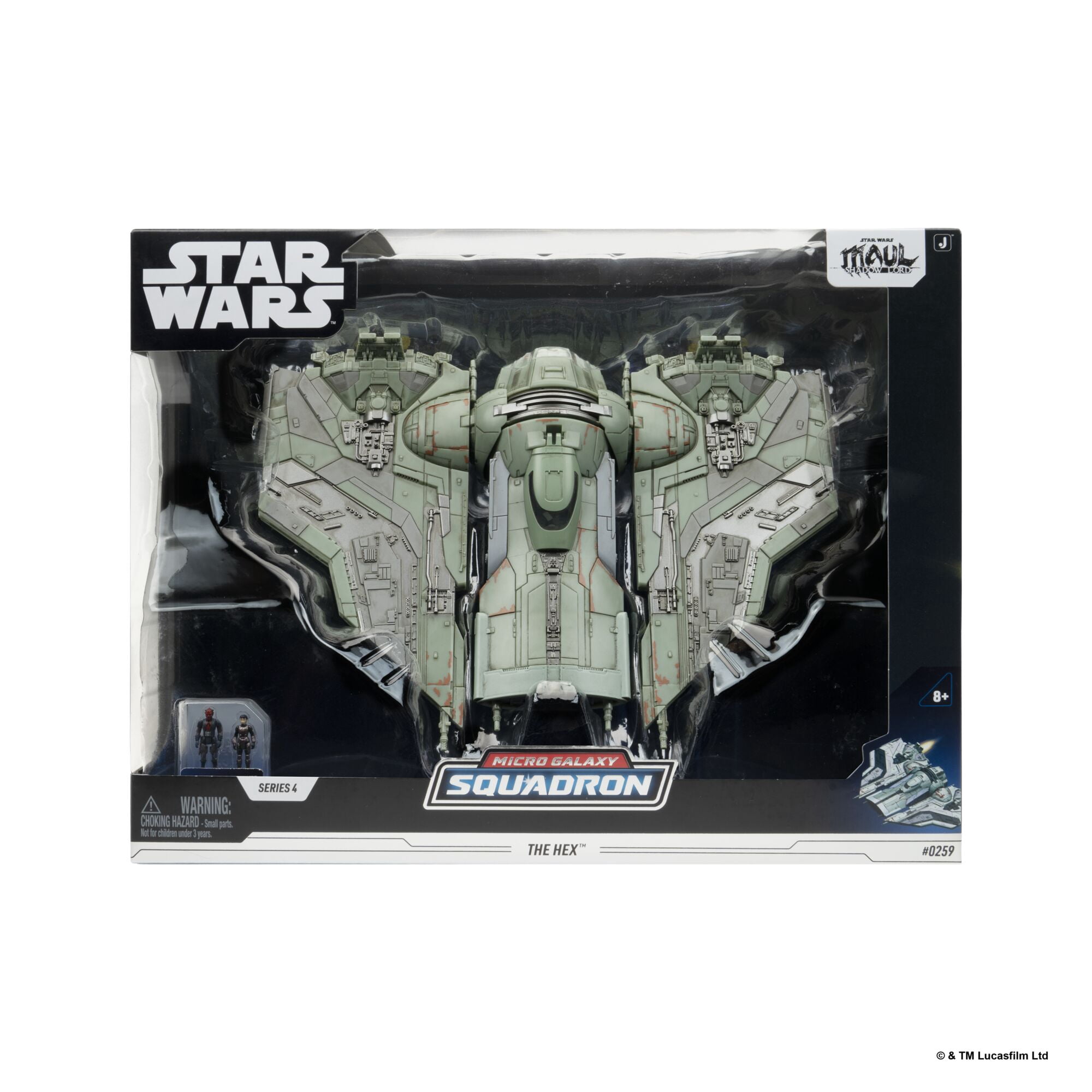 Star Wars™ Micro Galaxy Squadron The Hex - 9-Inch Vehicle with